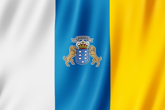 Drapeau des îles Canaries