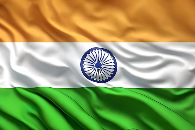 Le drapeau de l'Inde