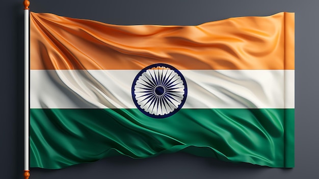 Le drapeau de l'Inde