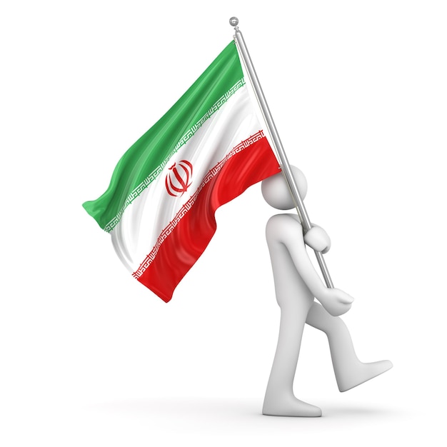 Drapeau de l&#39;Iran