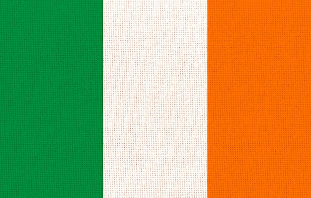 Drapeau de l'Irlande Drapeau irlandais Drapeau national irlandais République d'Irlande Pays européen Symbole d'État de l'Irlandais