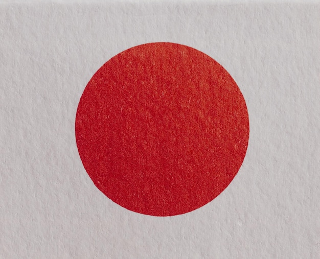 Drapeau japonais du Japon