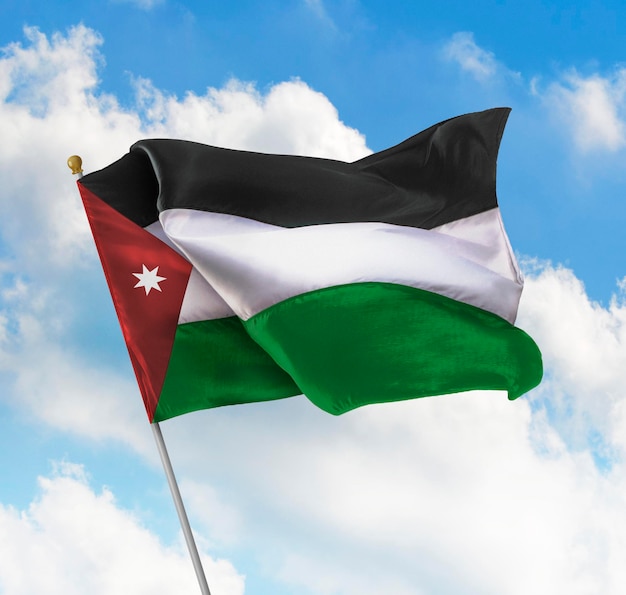 Drapeau de Jordanie