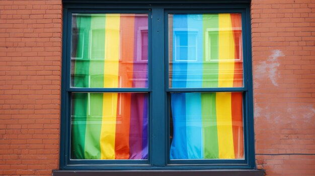 Photo le drapeau lgbt: la liberté de l'amour et de la diversité