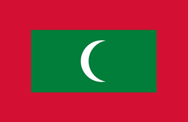 Drapeau des Maldives Le drapeau maldivien est le symbole national des Maldives.