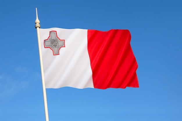 Photo drapeau de malte