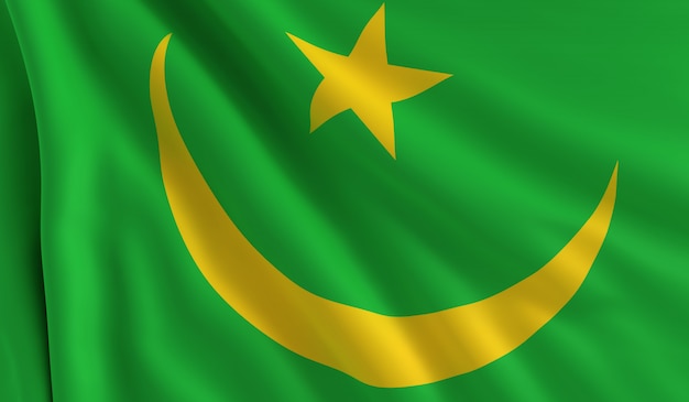 Drapeau de la Mauritanie