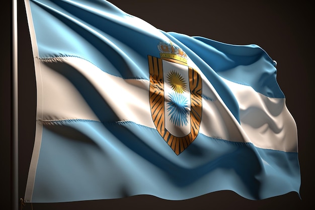 Un drapeau avec le mot buenos aires dessus.