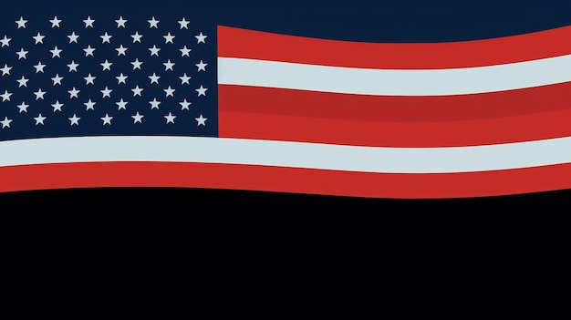 Un drapeau avec le mot usa dessus