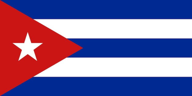 drapeau de la nation de Cuba