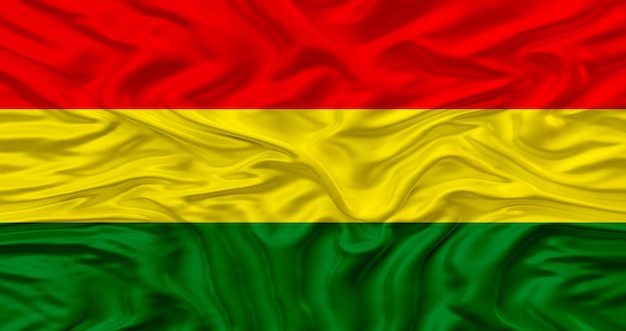 Drapeau national bolivien.