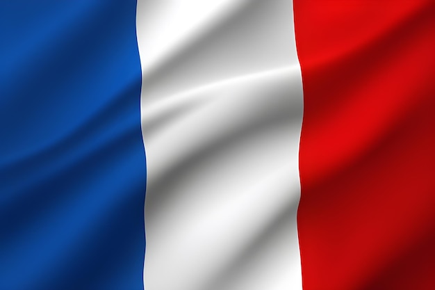 Le drapeau national de la France