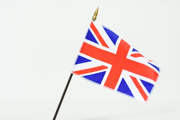 Photo un drapeau national avec un symbole du pays