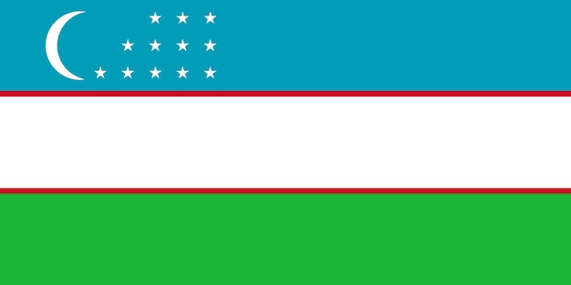 Drapeau de l'Ouzbékistan