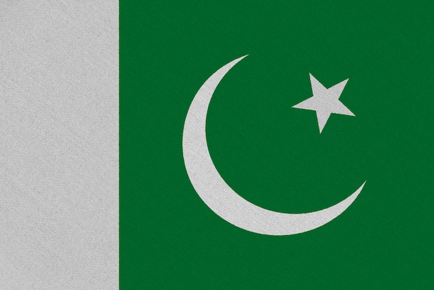 Drapeau Pakistan en tissu