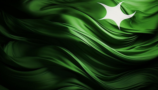 Photo drapeau pakistanais