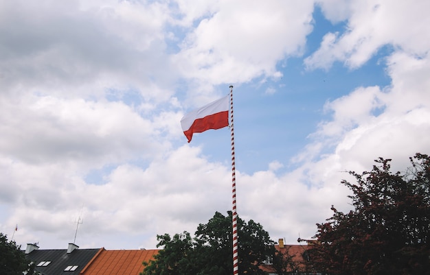 Drapeau de la Pologne