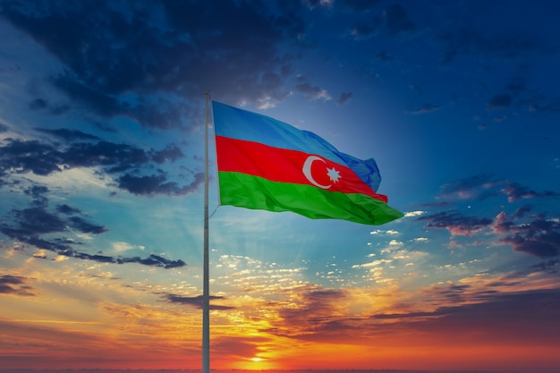 Drapeau de la République d'Azerbaïdjan