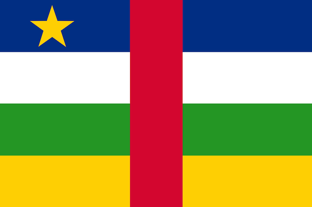 Photo drapeau république centrafricaine