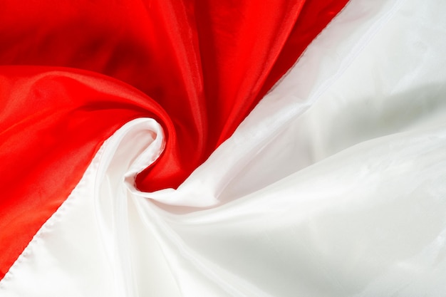 drapeau rouge et blanc de la fête de l'indépendance de l'indonésie le 17 août j'aime le fond de l'indonésie