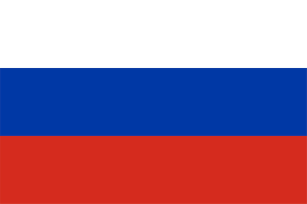 Photo drapeau russe de la russie