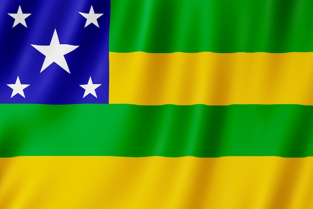 Drapeau de Sergipe au Brésil