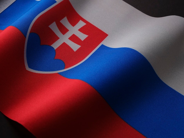 Drapeau de la Slovaquie