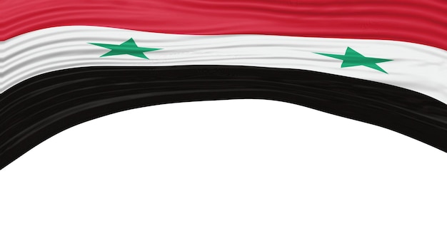 Le drapeau de la Syrie est le drapeau national de la Syrie.