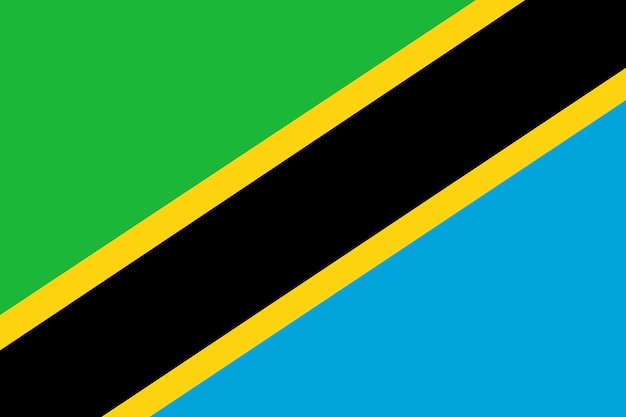 Drapeau de la Tanzanie