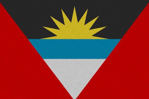 Drapeau en tissu Antigua et Barbuda