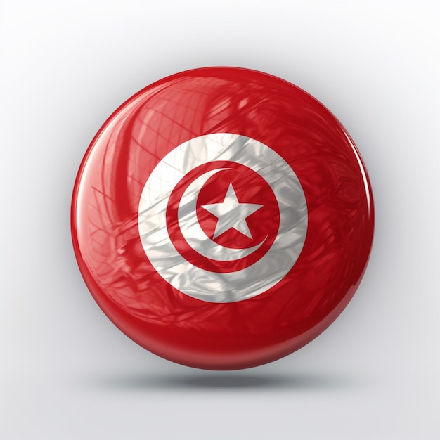 Photo drapeau de la tunisie haute qualité 4k ultra