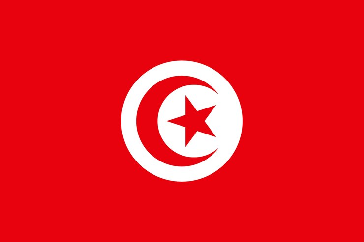 Drapeau de la Tunisie