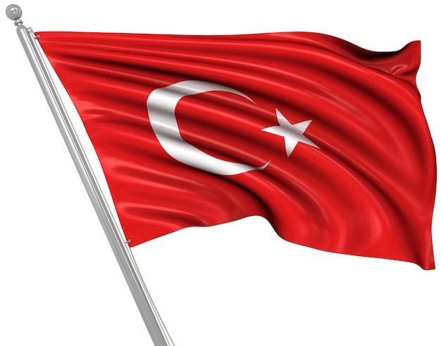 Photo drapeau de la turquie