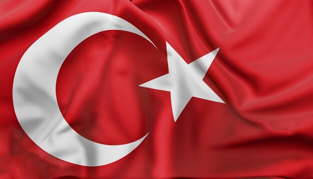 Photo drapeau de la turquie