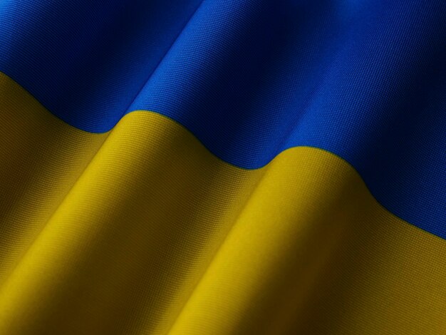 Drapeau de l&#39;Ukraine