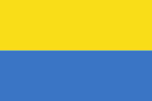 Drapeau ukrainien adapté à la bannière ou à l'arrière-plan Illustration du drapeau ukrainien Le drapeau ukrainien est un symbole de liberté, de patriotisme et d'indépendance