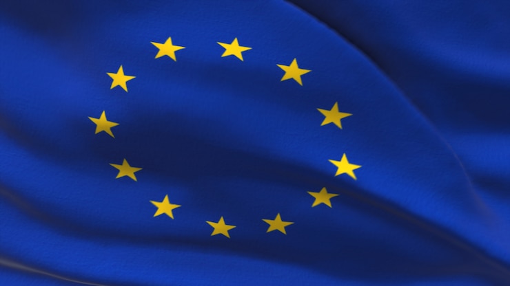 Photo drapeau de l'union européenne