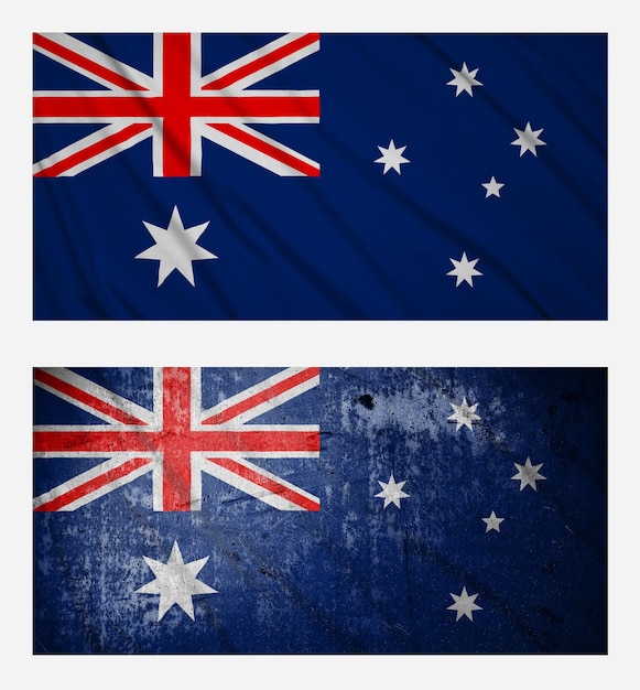 Drapeaux de l'Australie