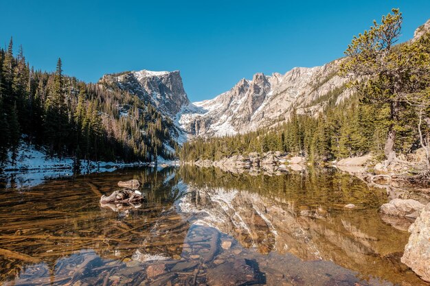 Dream Lake Montagnes Rocheuses Colorado USA