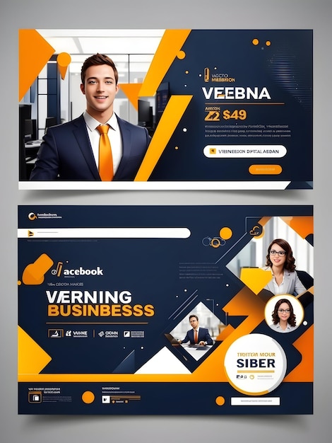 DreamShaper_v7_Vector_business_digital_webinar_facebook_cover_1