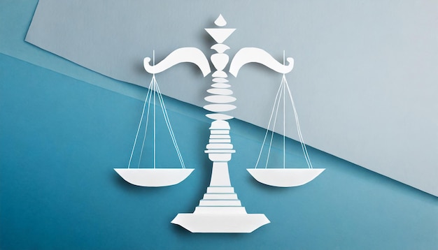 Photo droit des affaires justice équilibre amp justice droit du travail droit des affaires image à l'échelle