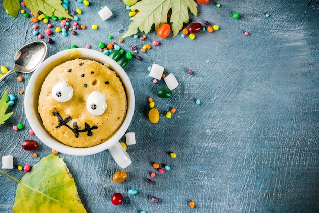 Drôle de gâteau pour Halloween