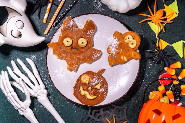 Drôles de crêpes d'Halloween