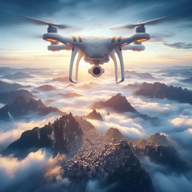 drone de caméra volant