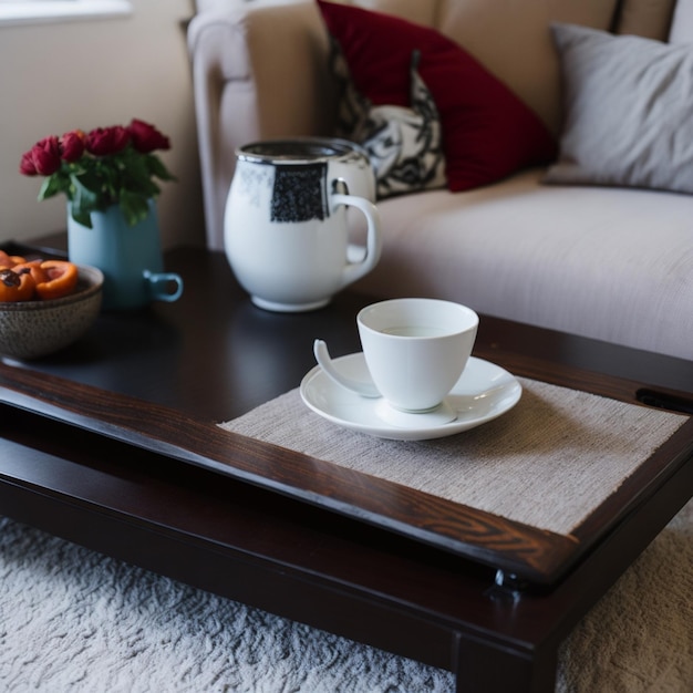 Du café sur une table.