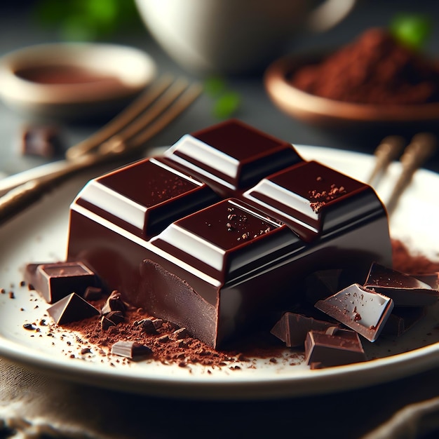 du chocolat savoureux