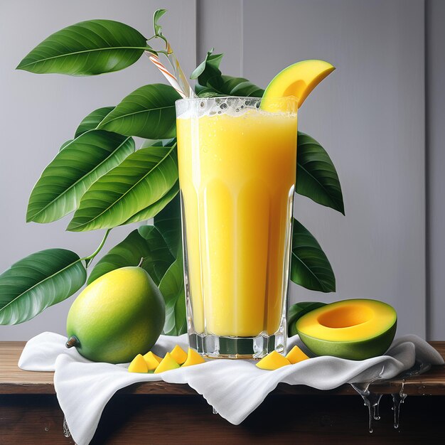 Photo du jus de mangue