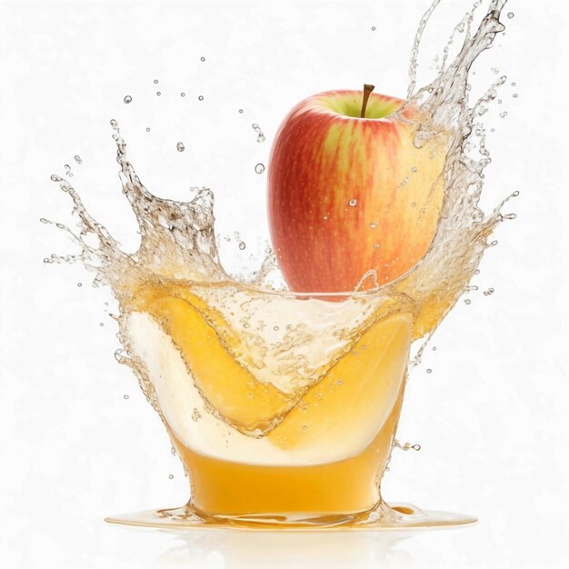 Photo du jus de pomme