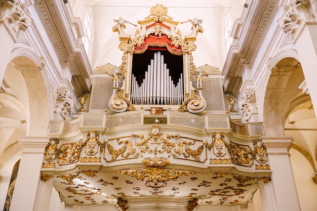 Dubrovnik Croatie Mai église De L'église Vlaha à L'intérieur De Dubrovnik Croatie Europe Registre D'orgue