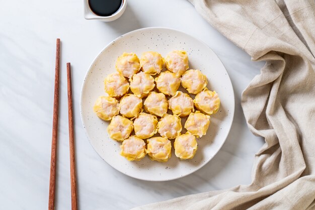 Dumpling à la vapeur de crevettes à la chinoise